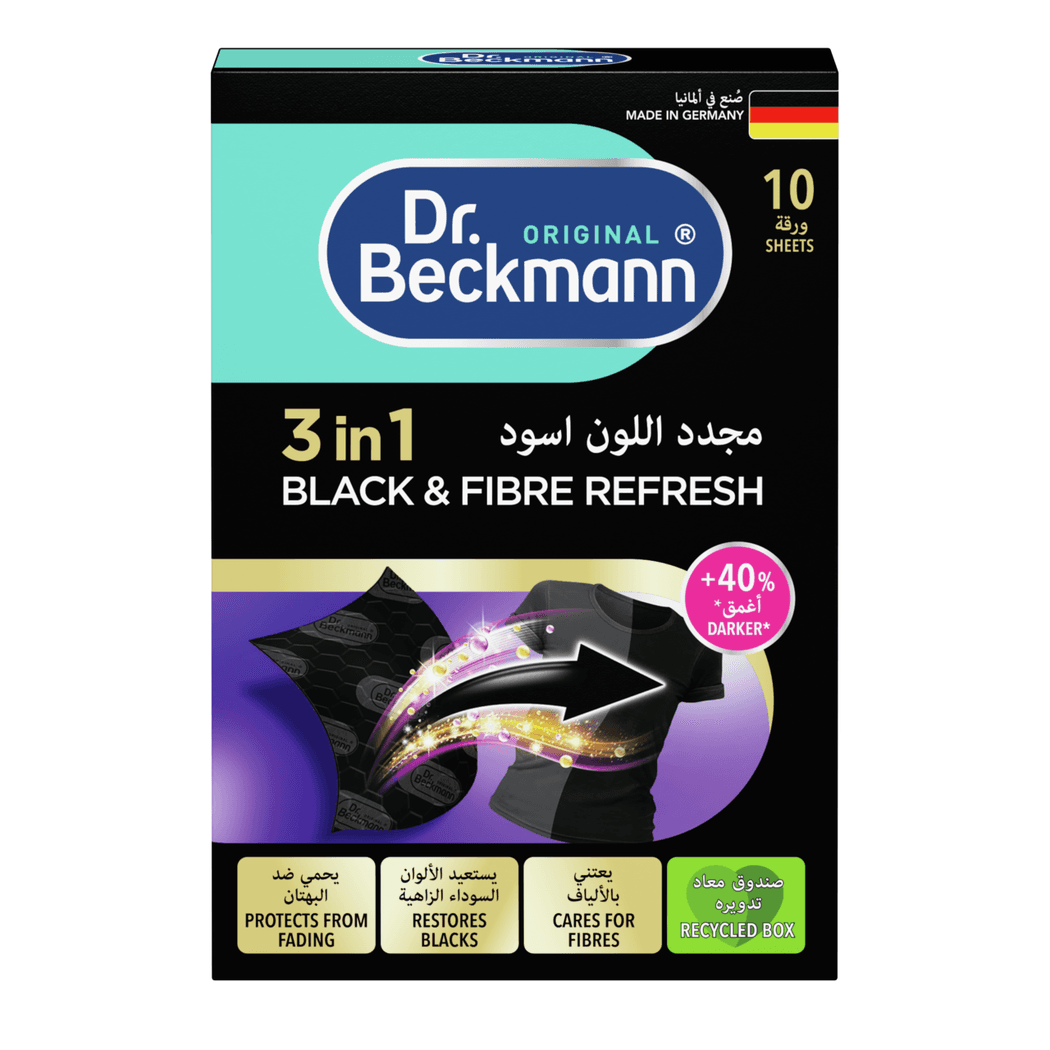 Dr. Beckmann Black Color Reviver Sheets (10 sheets) 