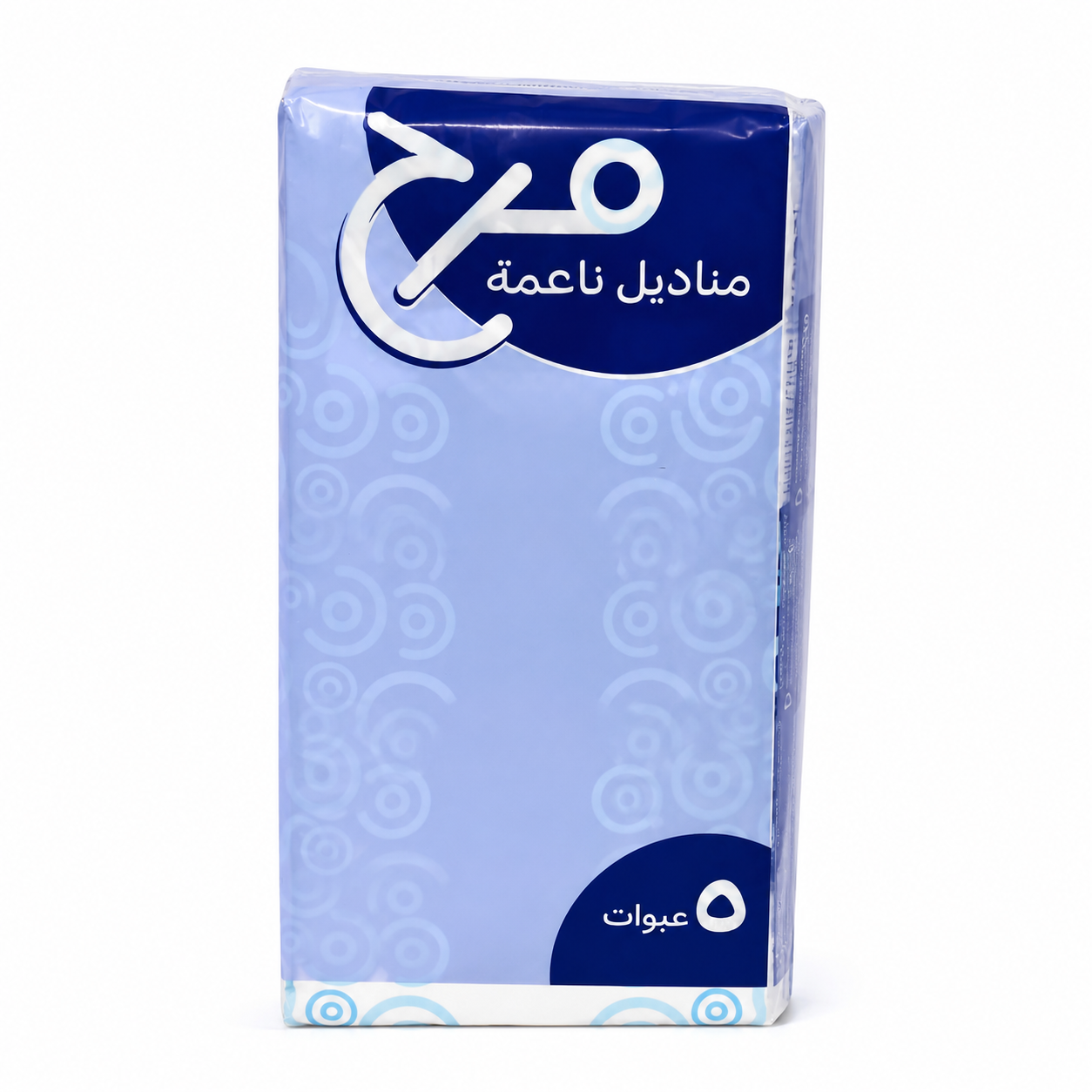  مناديل 300 منديل مفرد 5 علب مرح 