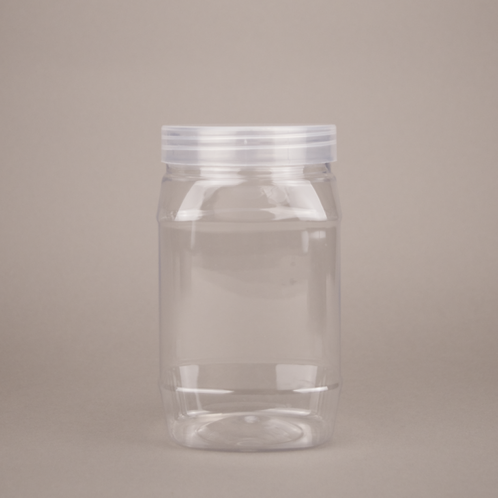  Square transparent jar 700 ml – ASG 