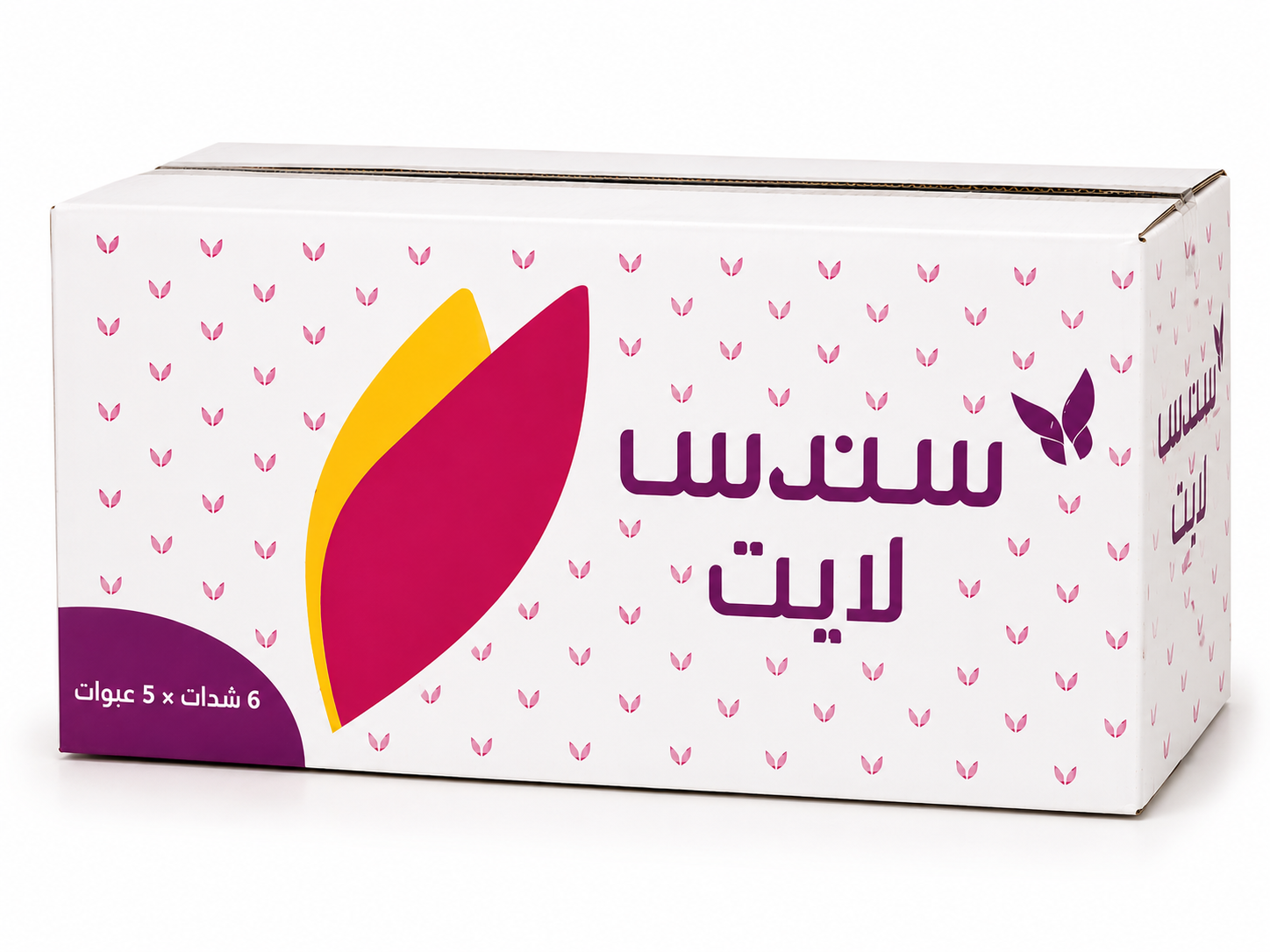  مناديل 180 منديل مزدوج 5 علب سندس لايت 