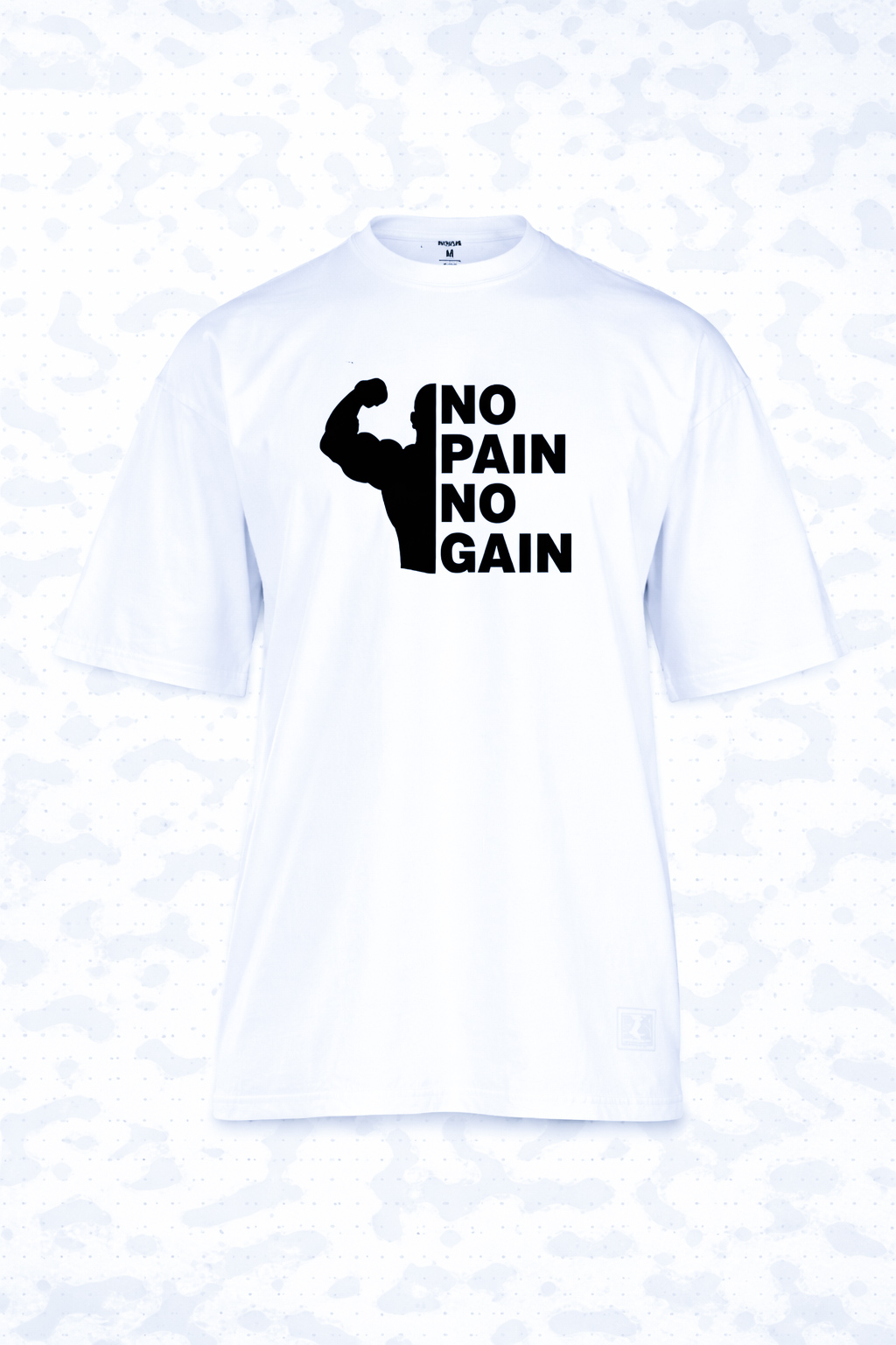 تيشيرت NOVUS BRAND Better Every Day White رياضي تحفيزي تطوير يومي للجيم
