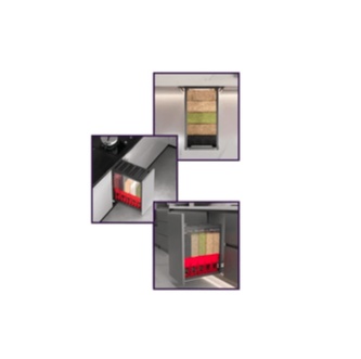 حافظة أرز وبقوليات مطوّرة  – سعة 5 خانات (كل خانة 5 لتر لكل خانة) لتخزين الأغراض بدون فوضى