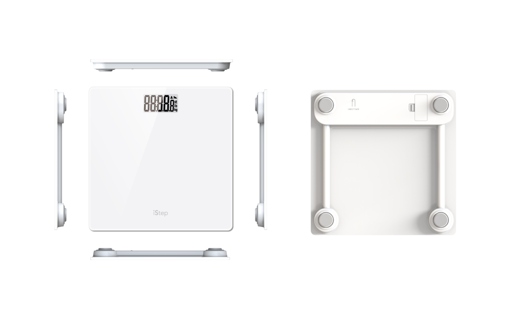 ميزان iStep رقمي - ابيض