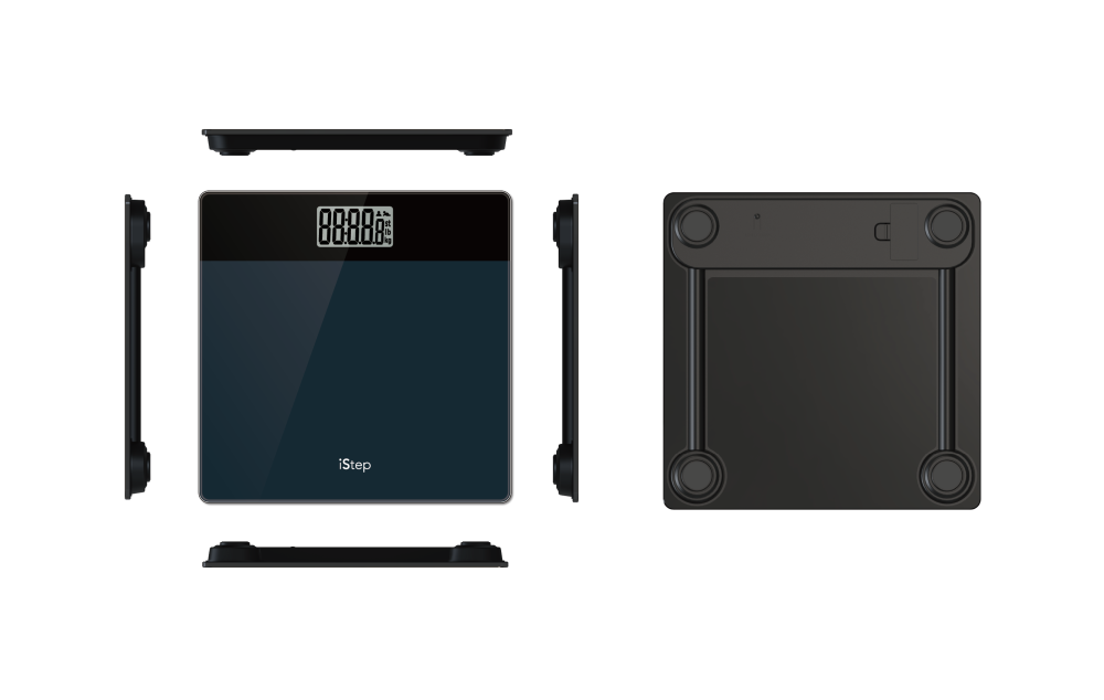 ميزان iStep رقمي - اسود