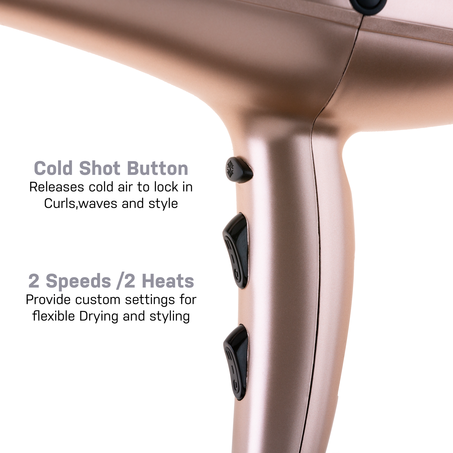 Joy Gold Hair Dryer 2 Year Warranty