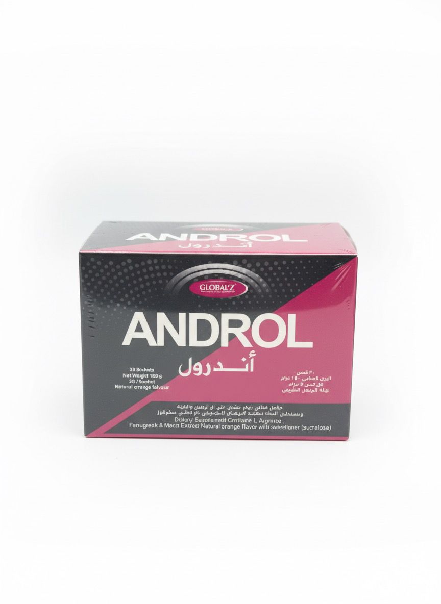 صندوق منتج أندرول لتحسين الأداء الجنسي