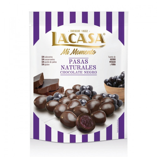 La Casa Dark Chocolate Covered Raisins, 150g