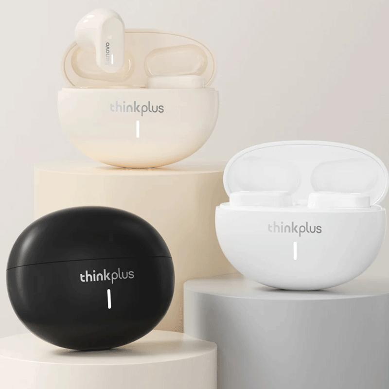 سماعات لينوفو LP19  رأس رياضية داخل الأذن ،  لاسلكية TWS ، بلوتوث V5.1 ، سماعة رأس ميكروفون مزدوجة HD ، الاختيار الأصلي