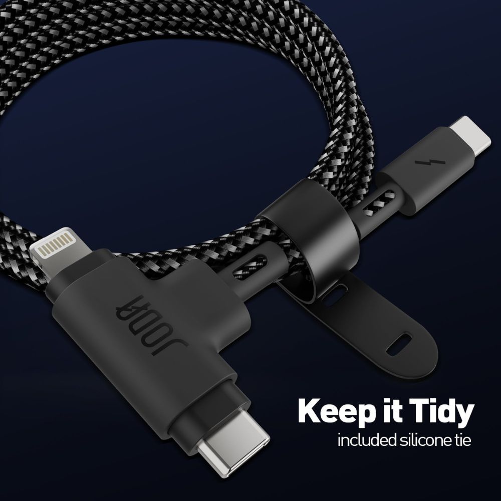JODA Duo I USB-C Cable with Lightning Connector