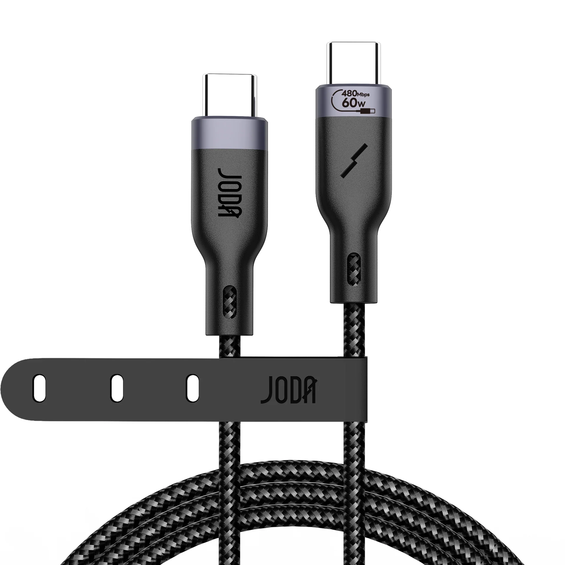 JODA FIBER 60 Nylon Braided USB C-C Cable