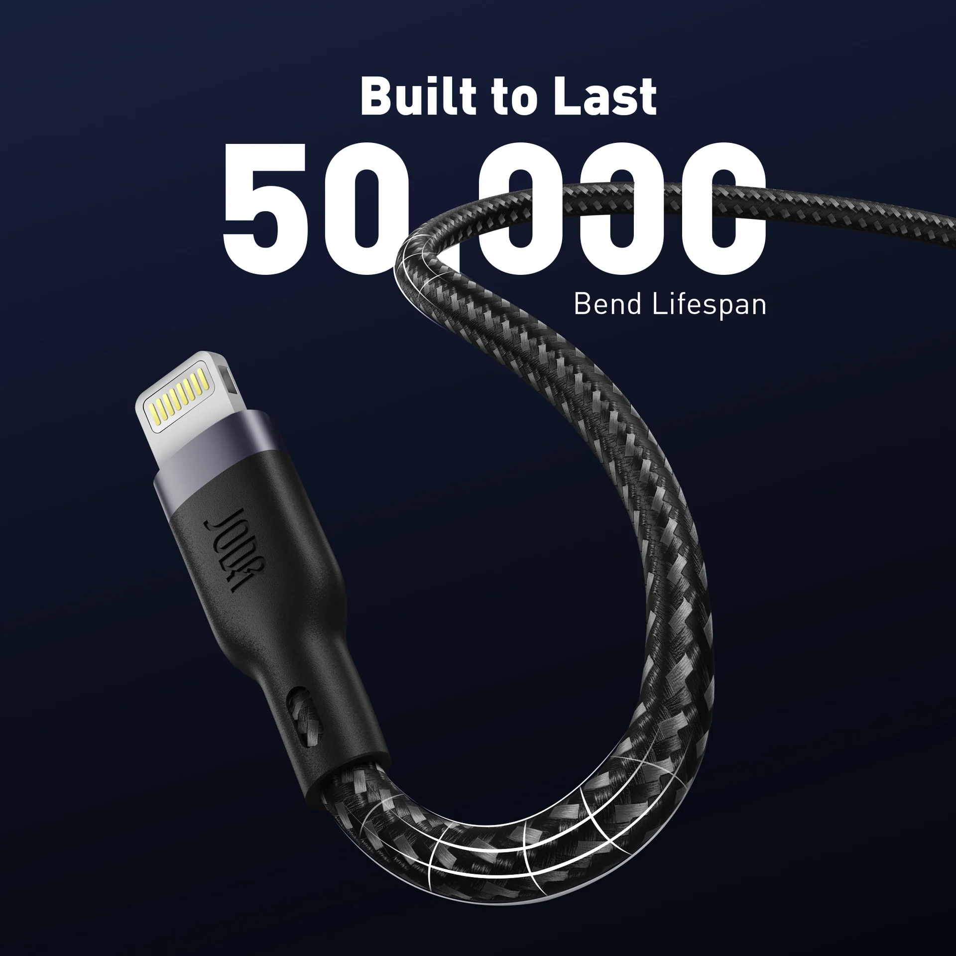 JODA FIBER 60 Nylon Braided USB C-L Cable