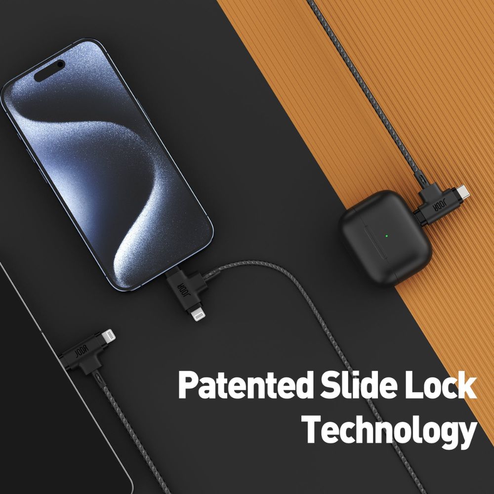JODA Duo I USB-C Cable with Lightning Connector