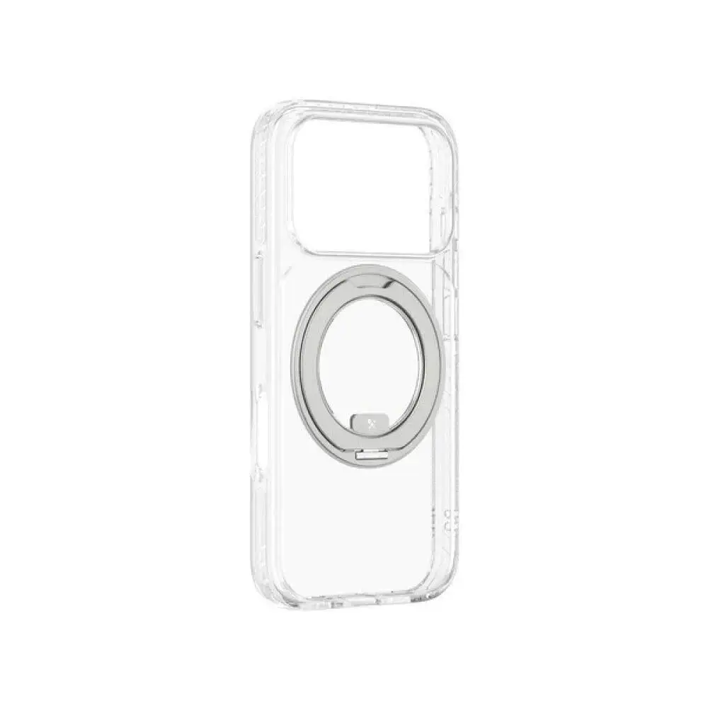 AmazingThing Titan Pro MagSpin Clear iPhone 17 Pro / 17 Pro Max Case with Ring and Stand