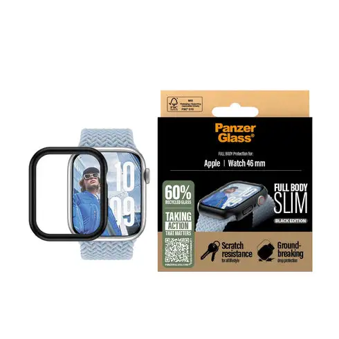 PanzerGlass Case Squad Full Body Slim Black Apple Watch 46mm