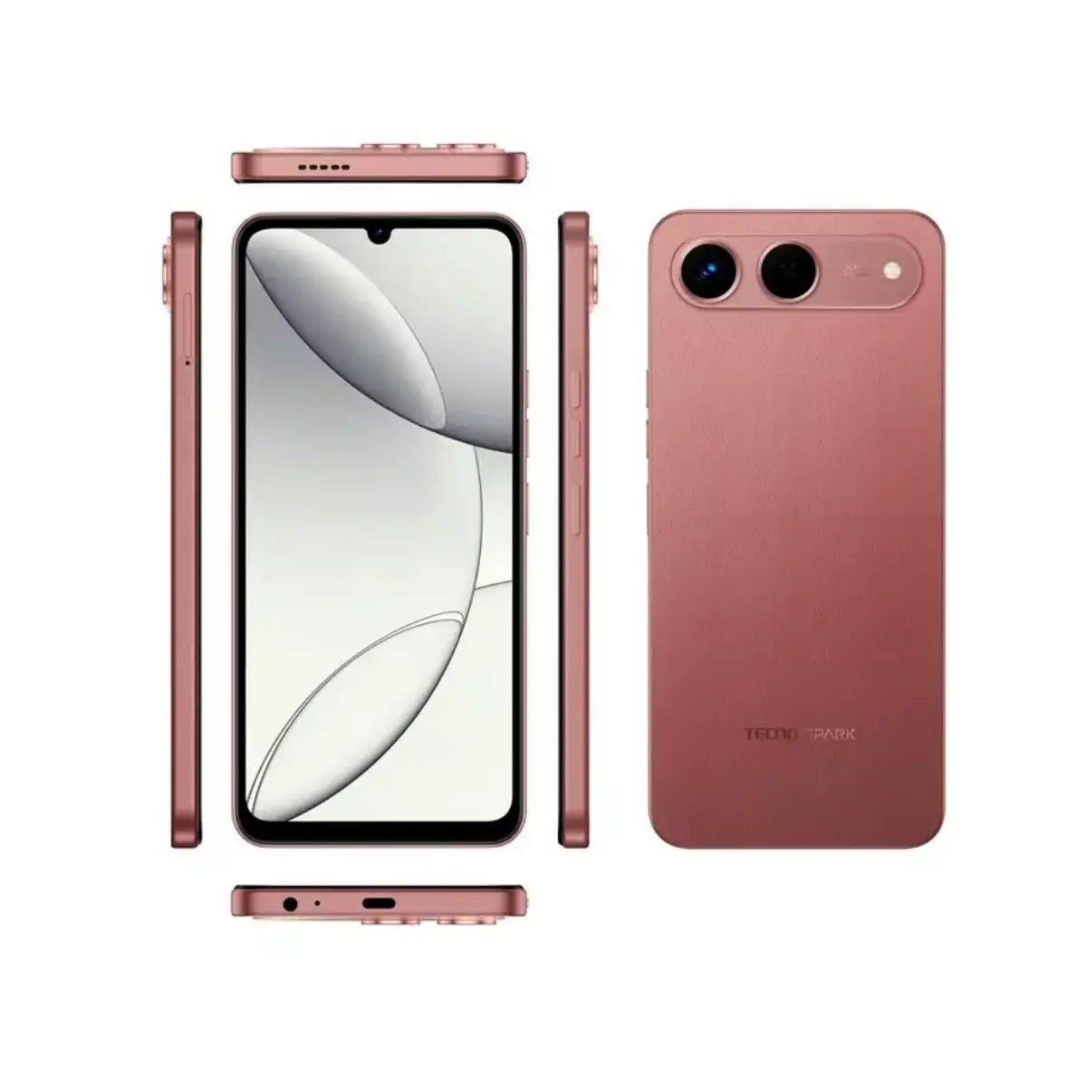 تكنو سبارك 40 ذاكرة 256 جيجا 8 رام 5G - أحمر