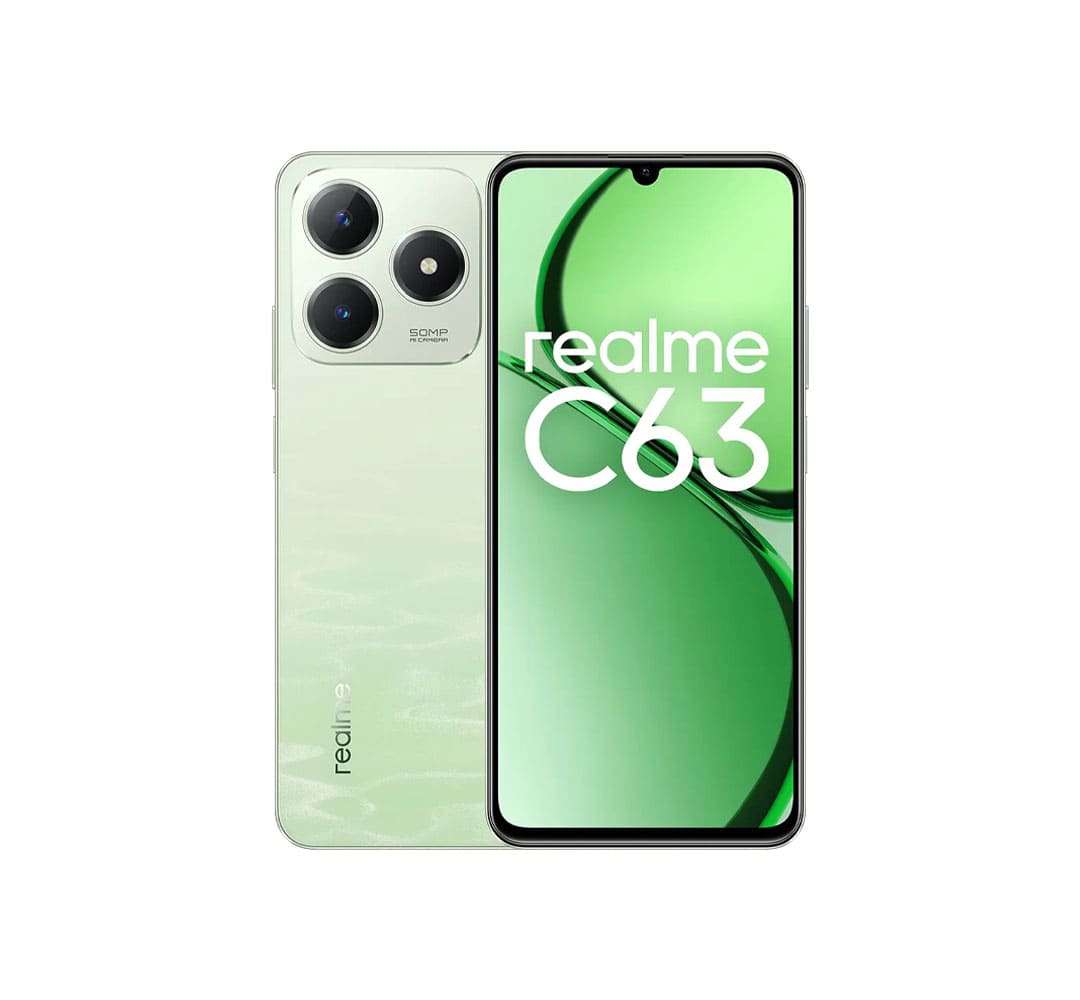 ريلمي C63 ذاكرة 256 جيجا 8+8 رام 4G أخضر