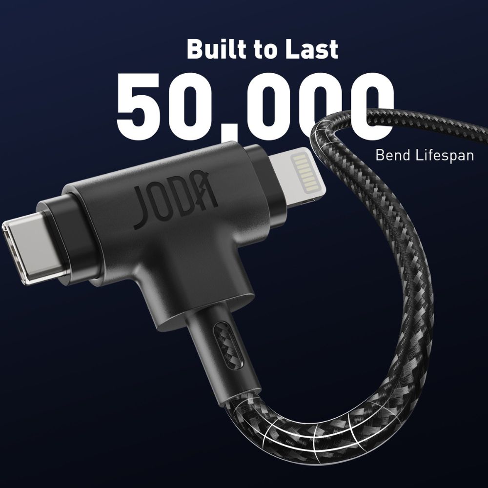 JODA Duo I USB-C Cable with Lightning Connector