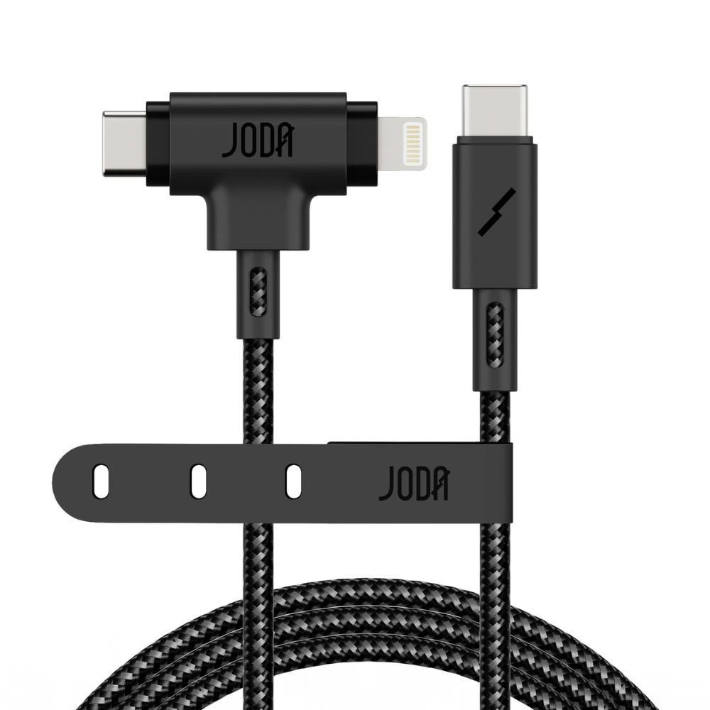 JODA Duo I USB-C Cable with Lightning Connector