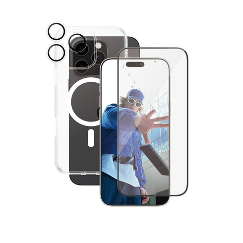 CARE by PanzerGlass® 3-in-1 Bundle iPhone 16 Pro Max