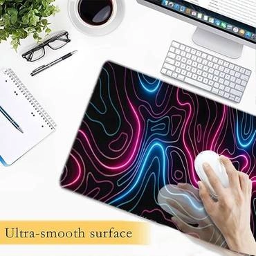 Pro Mouse Pad - Neon Topo Edition