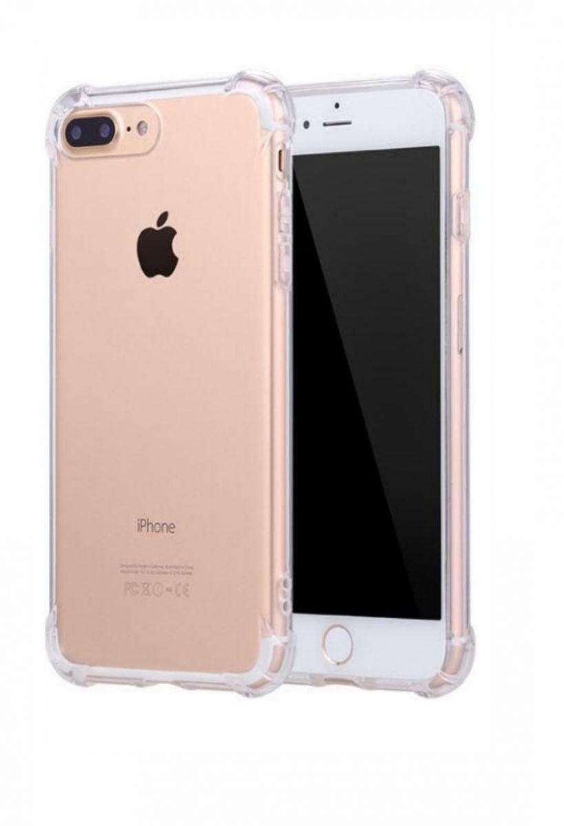 كفر غوريلا ايفون 6 بلس و6s بلس مقاوم للصدمات TPU خفيف مع حماية الزوايا والشاشة