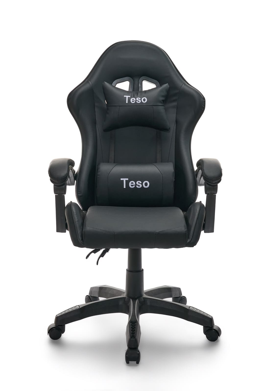 TESO ergonomic gaming chair with lumbar and neck cushions adjustable design in multiple colors