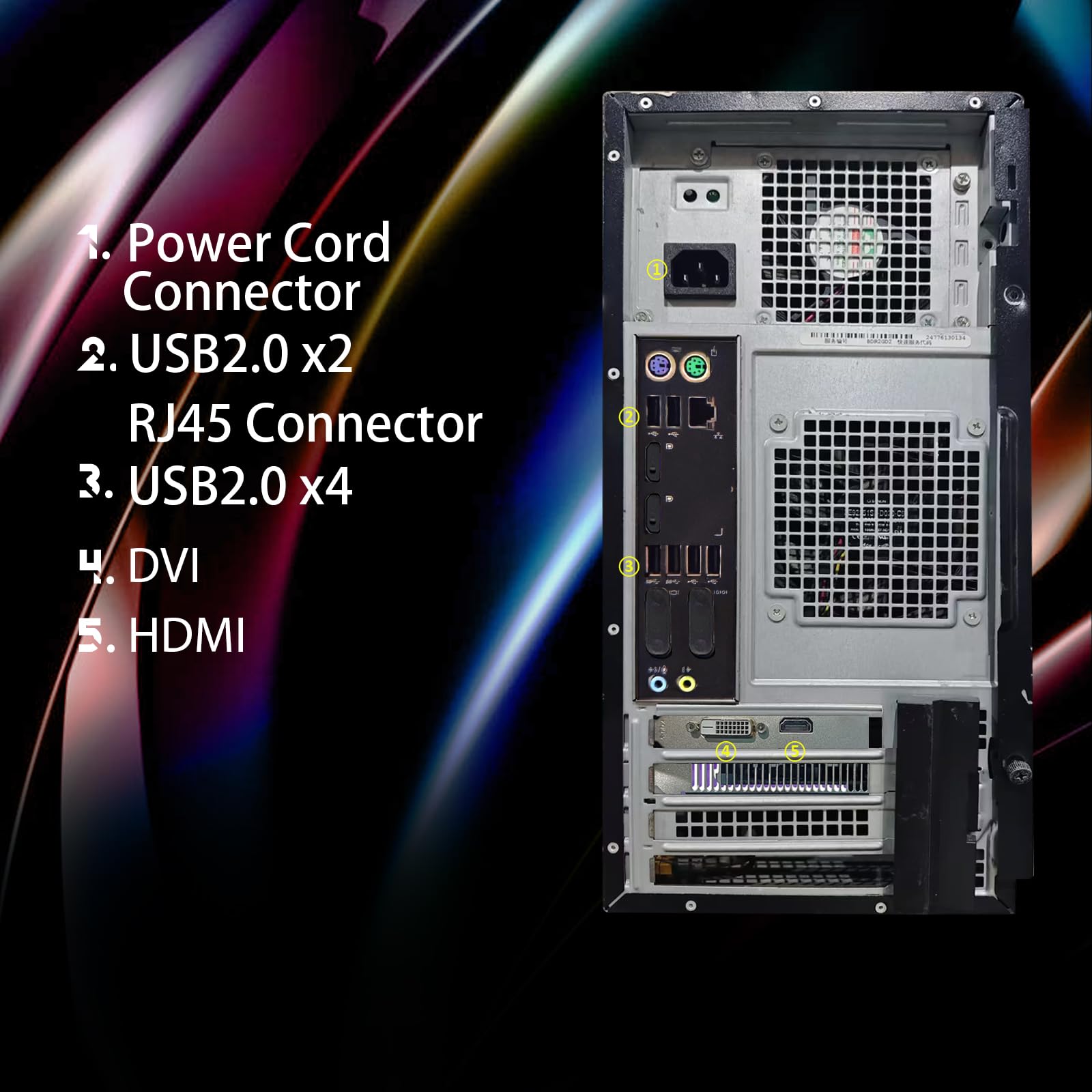 كمبيوتر مكتبي للألعاب Dell Optiplex 7020