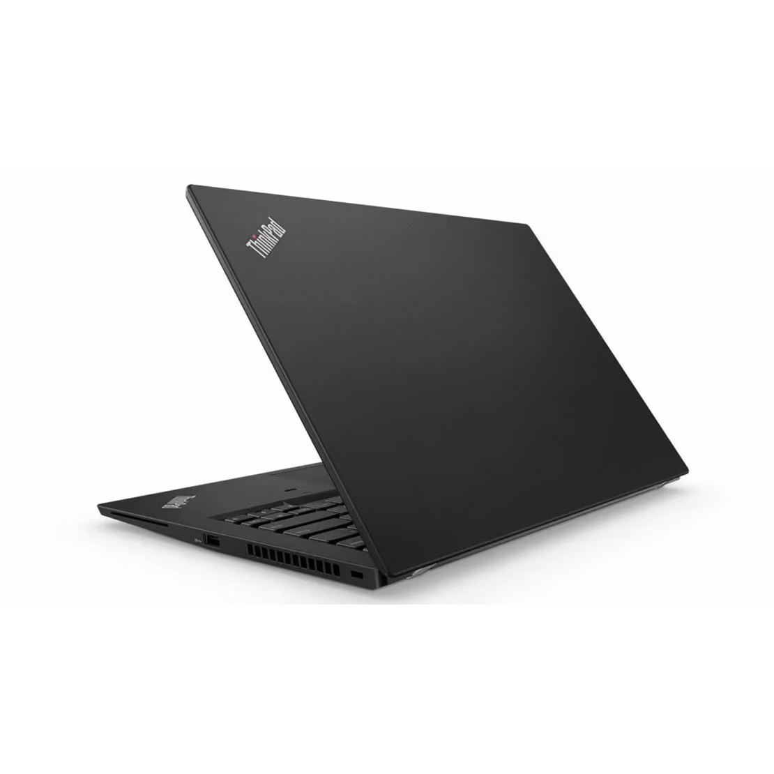 Refurbished Lenovo ThinkPad L380 black business laptop front view
