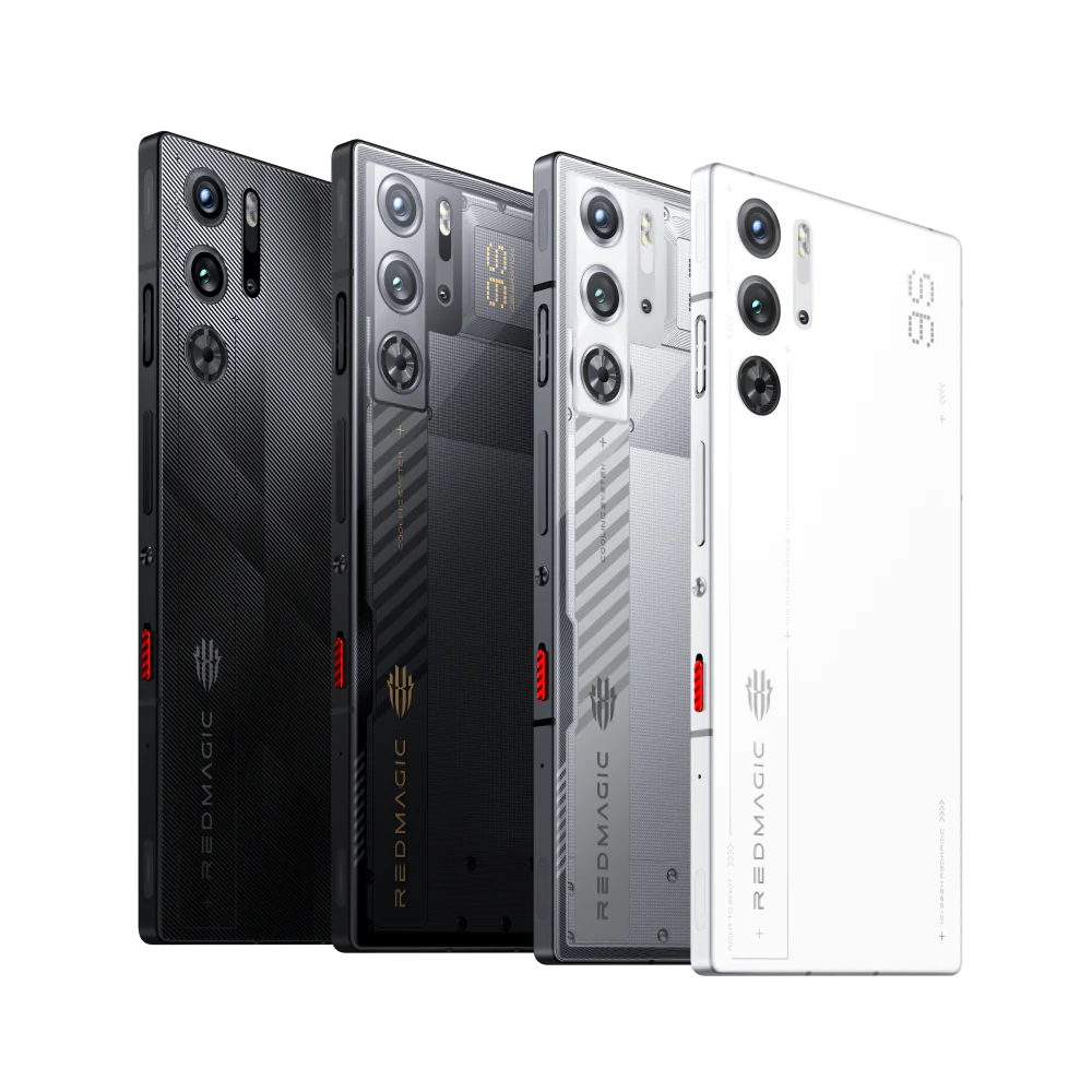 Nubia RedMagic 9S Pro 5G gaming smartphone in Snowfall color with 512GB storage and 16GB RAM