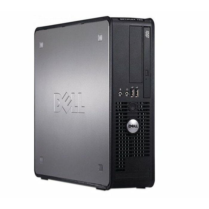 كمبيوتر مكتبي ديل Dell مجدد بمعالج Intel Core 2 Duo وذاكرة 8 جيجا وتخزين 256 جيجا مع واي فاي وضمان سنة