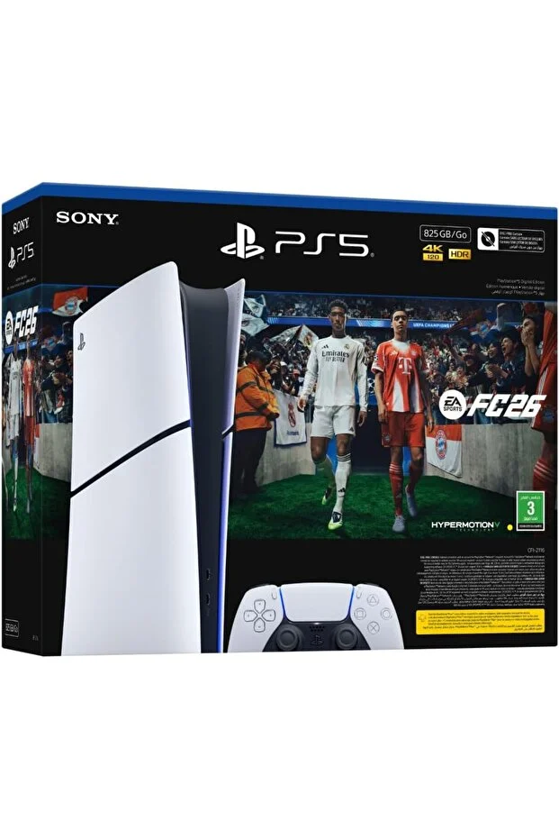 Sony PlayStation 5 Digital Edition with EA Sports FC 26 Game KSA Version
