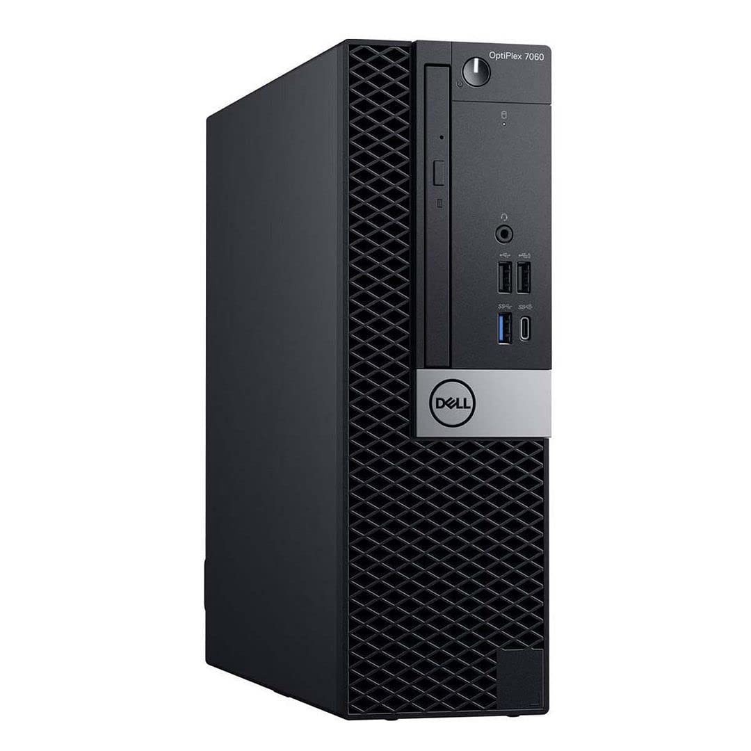 Dell OptiPlex 7060 SFF Renewed PC, Intel Core i7-8700, 32GB RAM, 512GB SSD, Windows 11 Pro