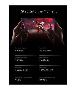 Red Magic 10 Air Hailstone 512GB 16GB RAM