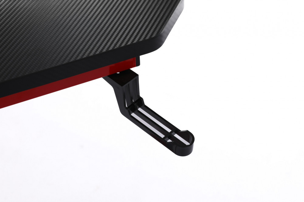 ASA ROYAL Gaming and Office Desk in Red and Black Sleek Design
