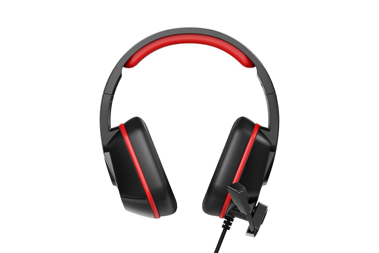 ASA A44 Wired Gaming Headset with RGB Lighting, Surround Sound and Noise Cancelling Microphone
