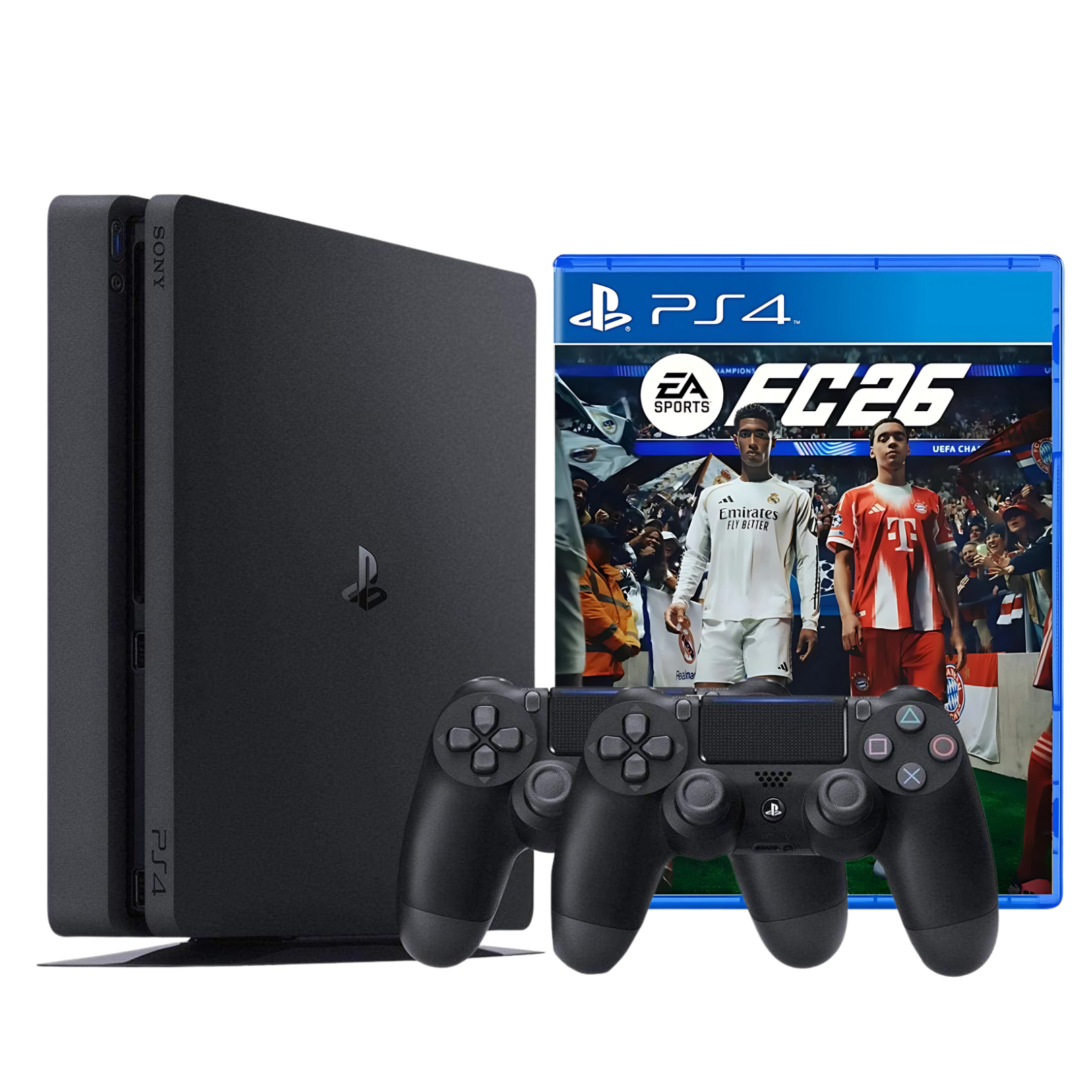 سوني بلايستيشن 4 مع لعبه كرة القدم FC 26