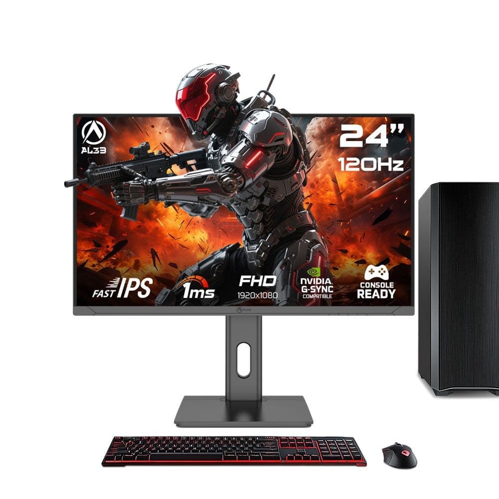 Complete gaming PC build with RTX 5060 graphics card