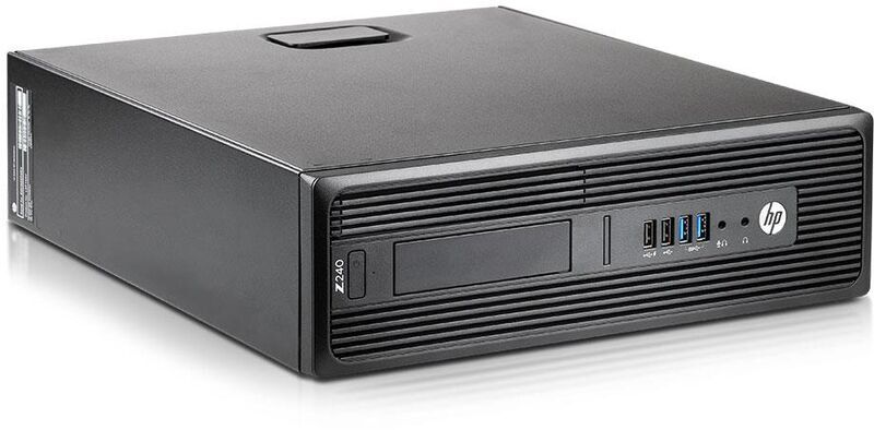 Refurbished HP Z240 Desktop Computer with Intel Core i5 6th Gen WiFi and One Year Warranty