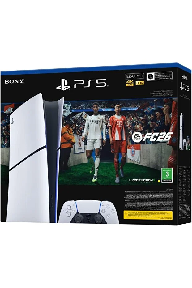 Sony PlayStation 5 Digital Edition with EA Sports FC 26 Game KSA Version
