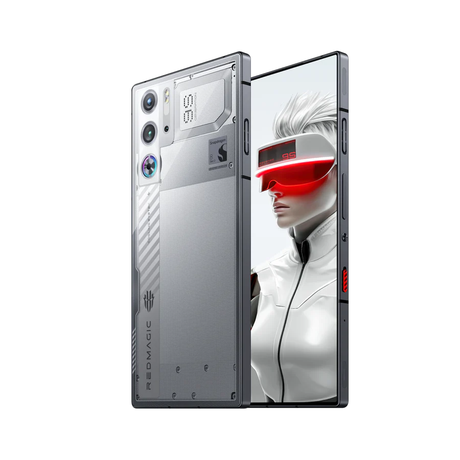 Nubia RedMagic 9S Pro 5G gaming smartphone in Snowfall color with 512GB storage and 16GB RAM