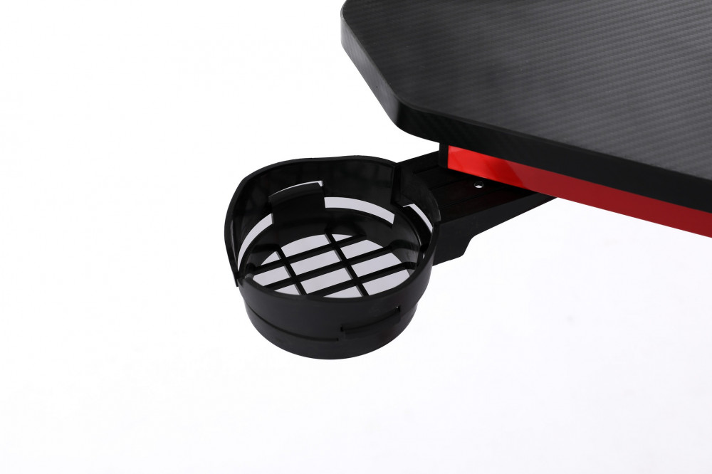 ASA ROYAL Gaming and Office Desk in Red and Black Sleek Design