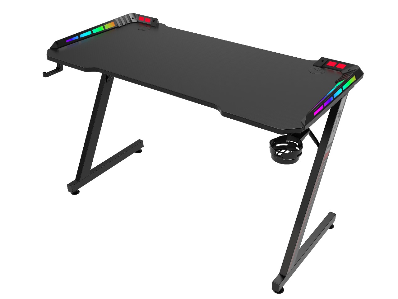 ASA Bright Gaming Desk with LED Lighting and Smart Control