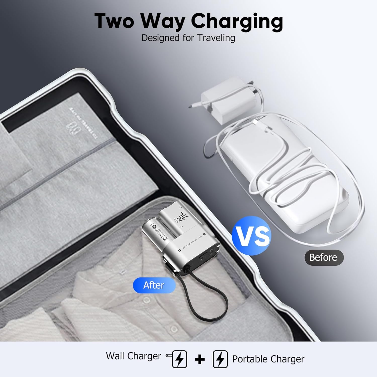 RedMagic Go 3-in-1 power bank 5000mAh with 65W fast charging