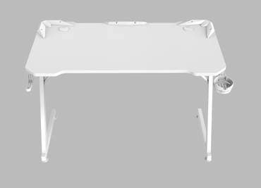 White ASA ROYAL Gaming Desk with premium ergonomic design