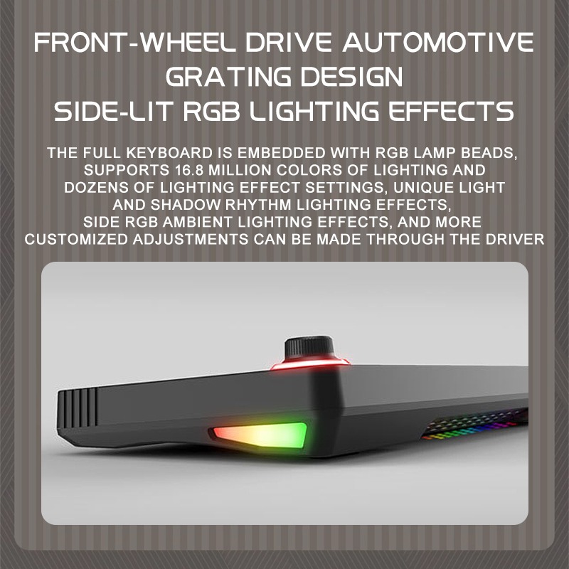 ASA SCORE Wireless Mechanical Gaming Keyboard with RGB Lighting