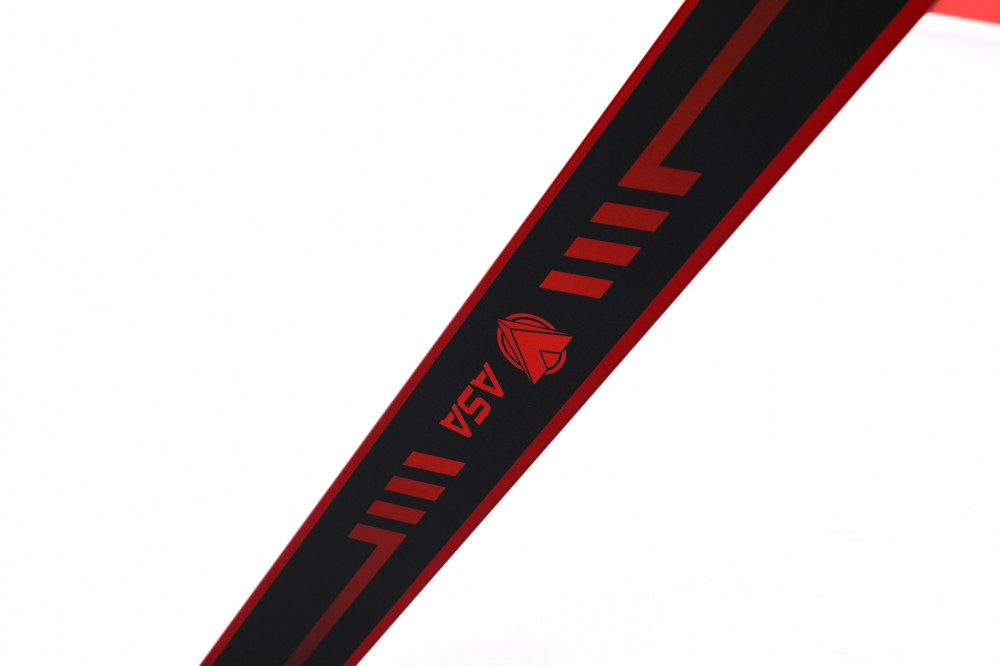 ASA ROYAL Gaming and Office Desk in Red and Black Sleek Design