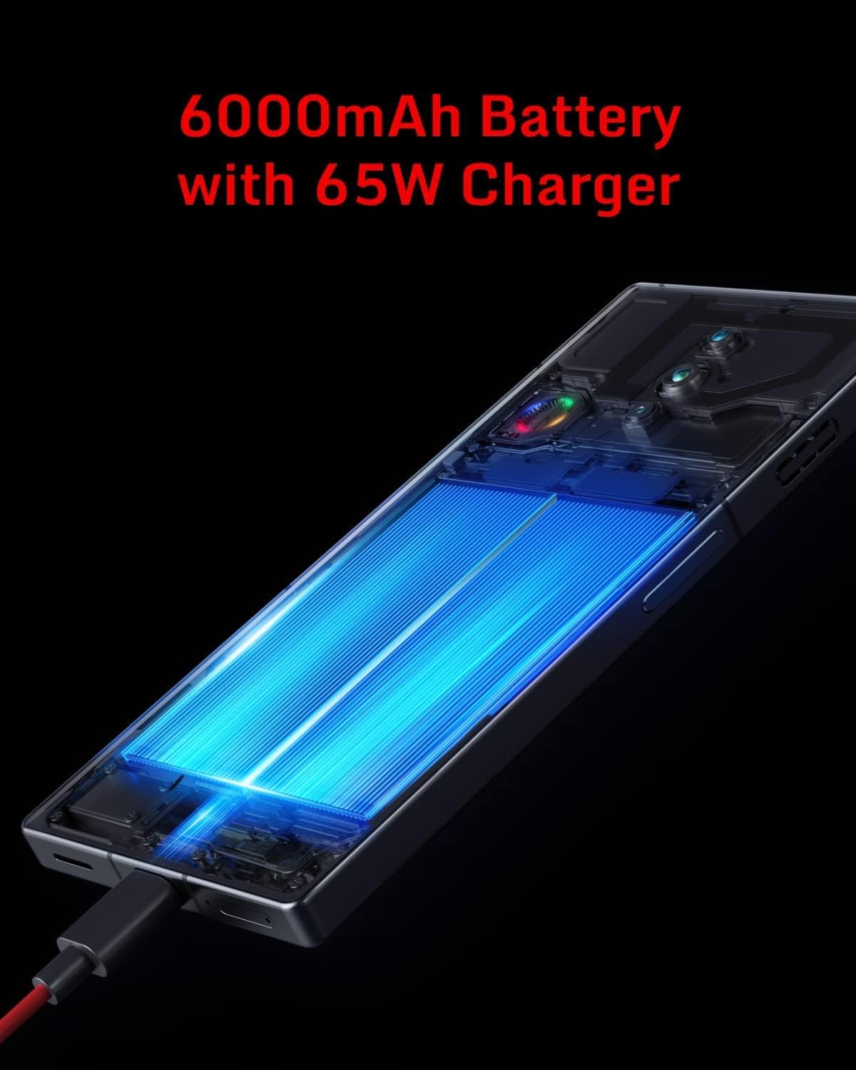 Nubia RedMagic 8 Pro Titanium 16GB RAM 512GB 5G Global Version gaming smartphone with RGB fan