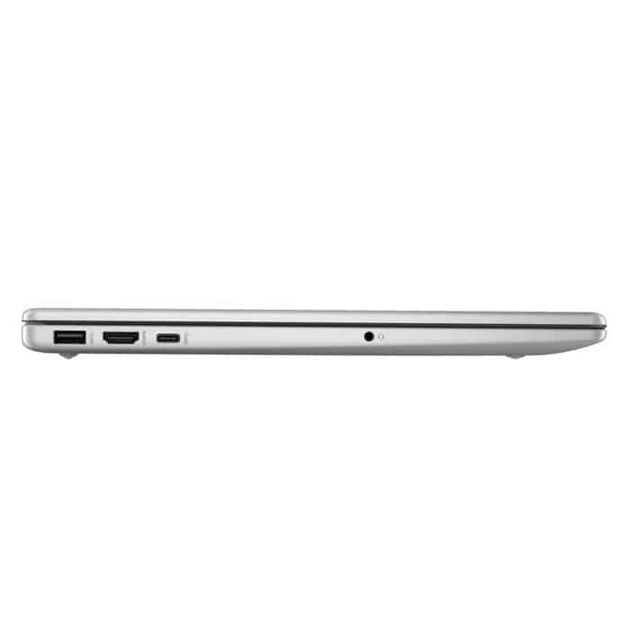New HP 15-fd0021nx silver laptop 15.6 inch screen front view