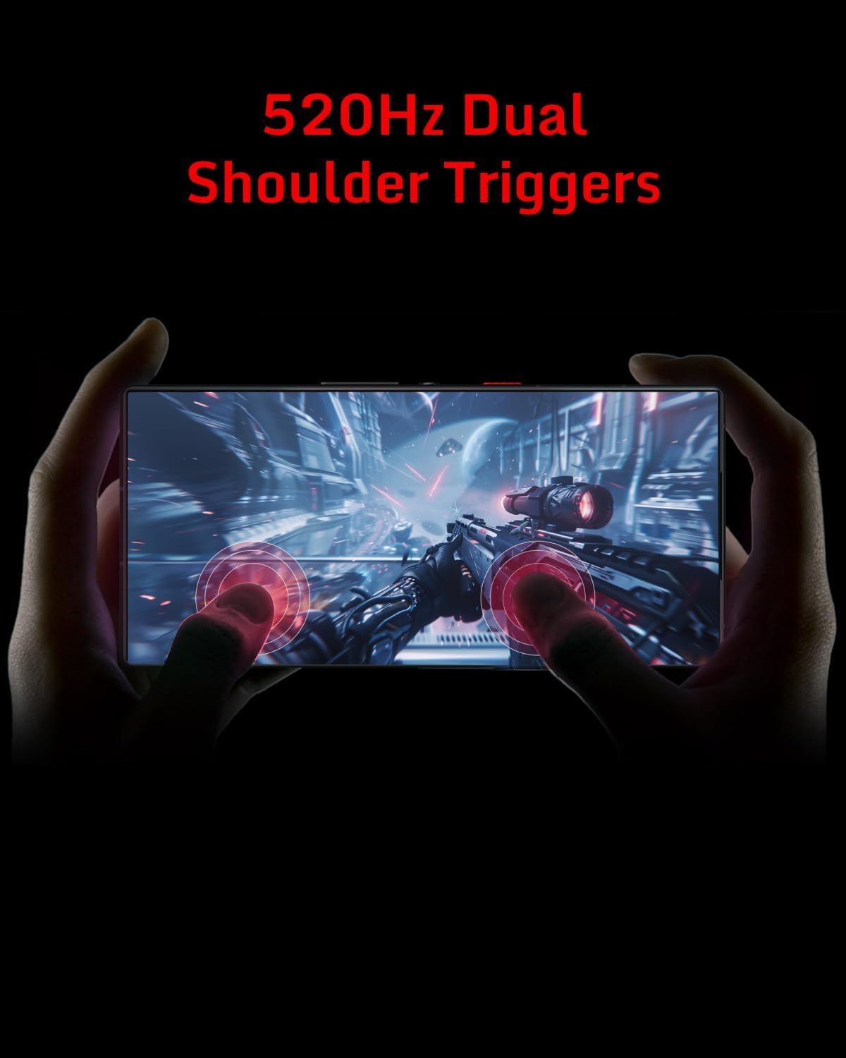 Red Magic 10 Pro 5G gaming smartphone in Dusk Black with 1TB storage and 24GB RAM