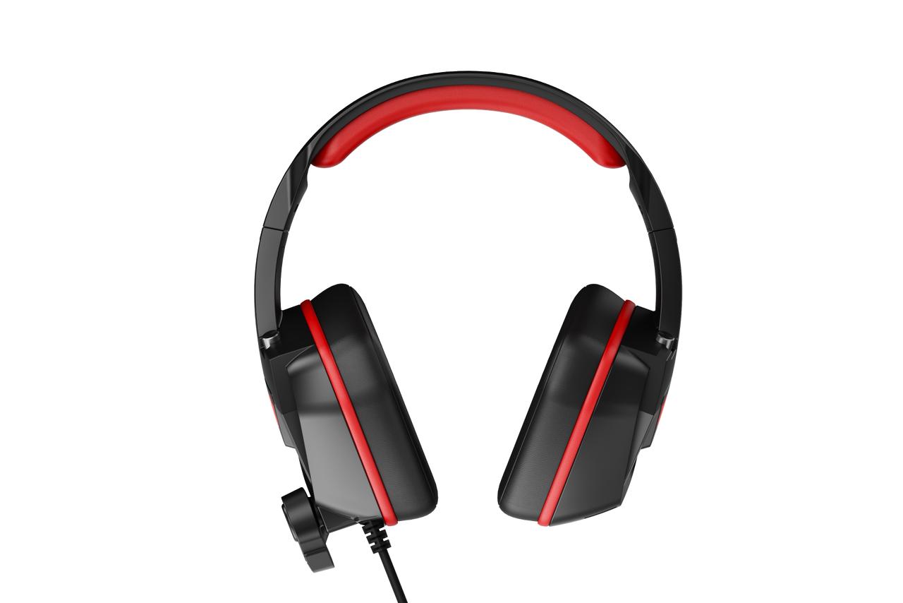 ASA A44 Wired Gaming Headset with RGB Lighting, Surround Sound and Noise Cancelling Microphone